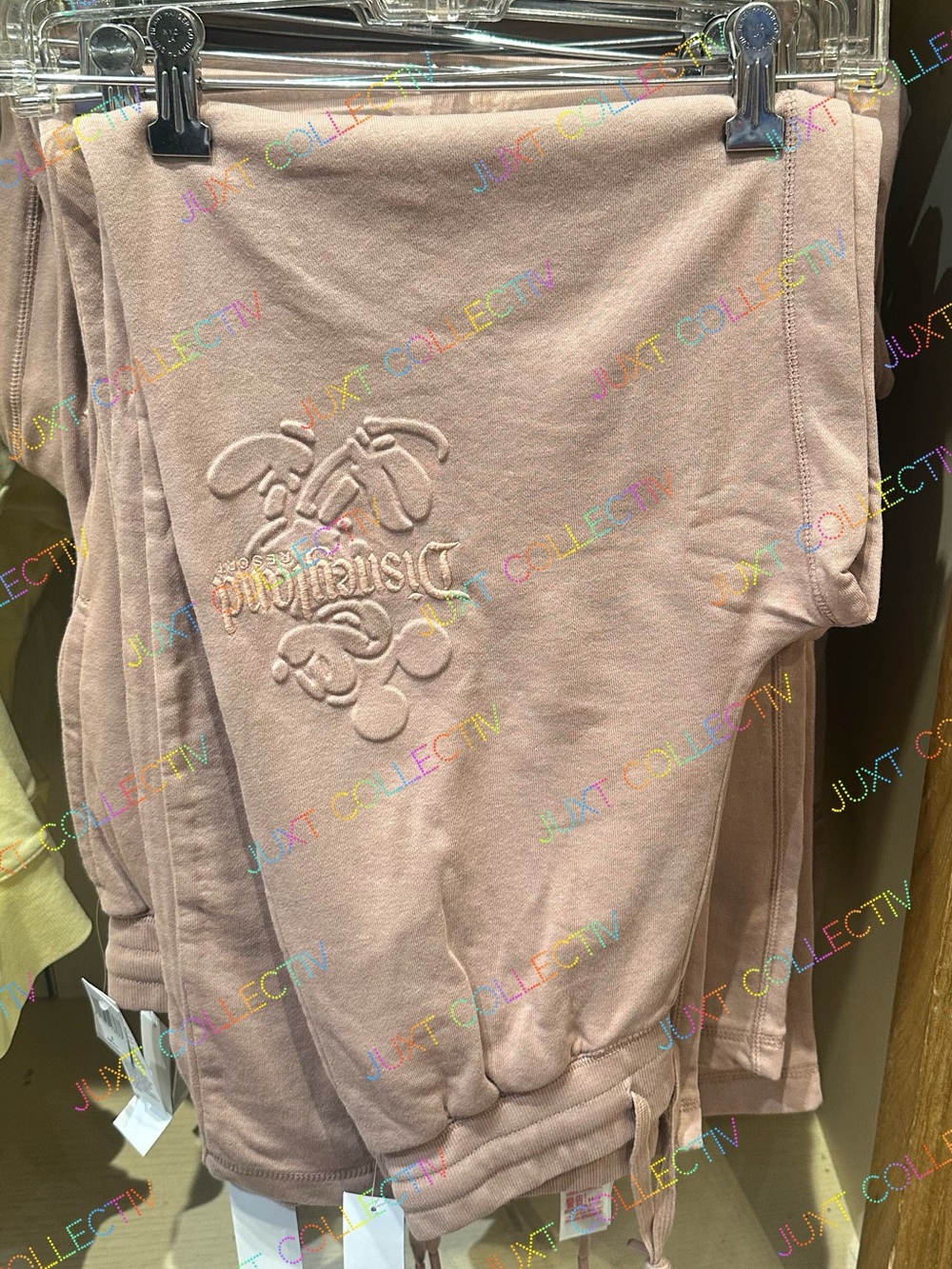 Disneyland Mickey Mouse Chocolate Jogger Pants NWT